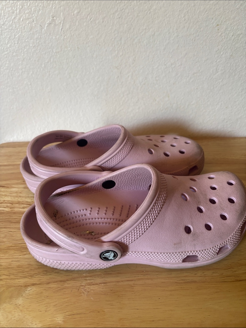 Woman’s Pink Crocs, Size 7